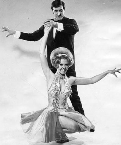Cherry Kingston with her ex-husband, Len